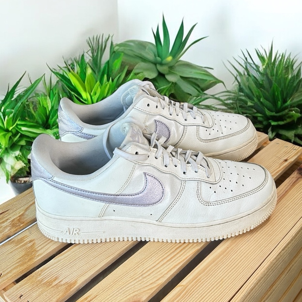 Nike Air Force 1 Low Sail Oxygen Purple Sneakers